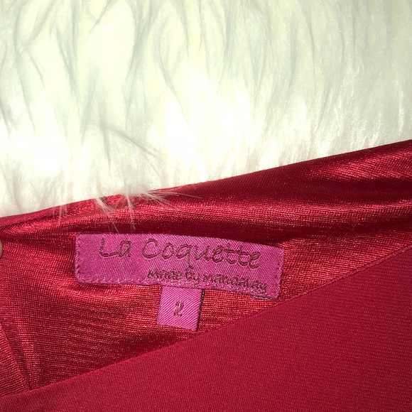 Red Rhinestone Dress - Picture 3 of 3